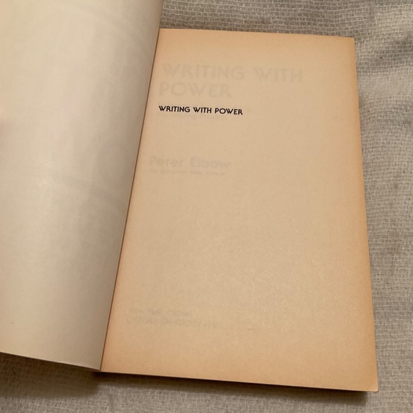 ‘Writing With Power’ by Peter Elbow Paperback Book - Picture 4 of 9